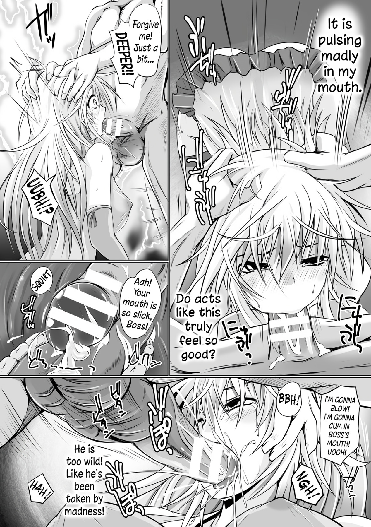 Hentai Manga Comic-The "Mouth-achist" Lady Knight-Chapter 7-9